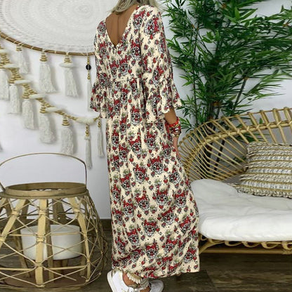 LD | "Narella" boho maxi jurk