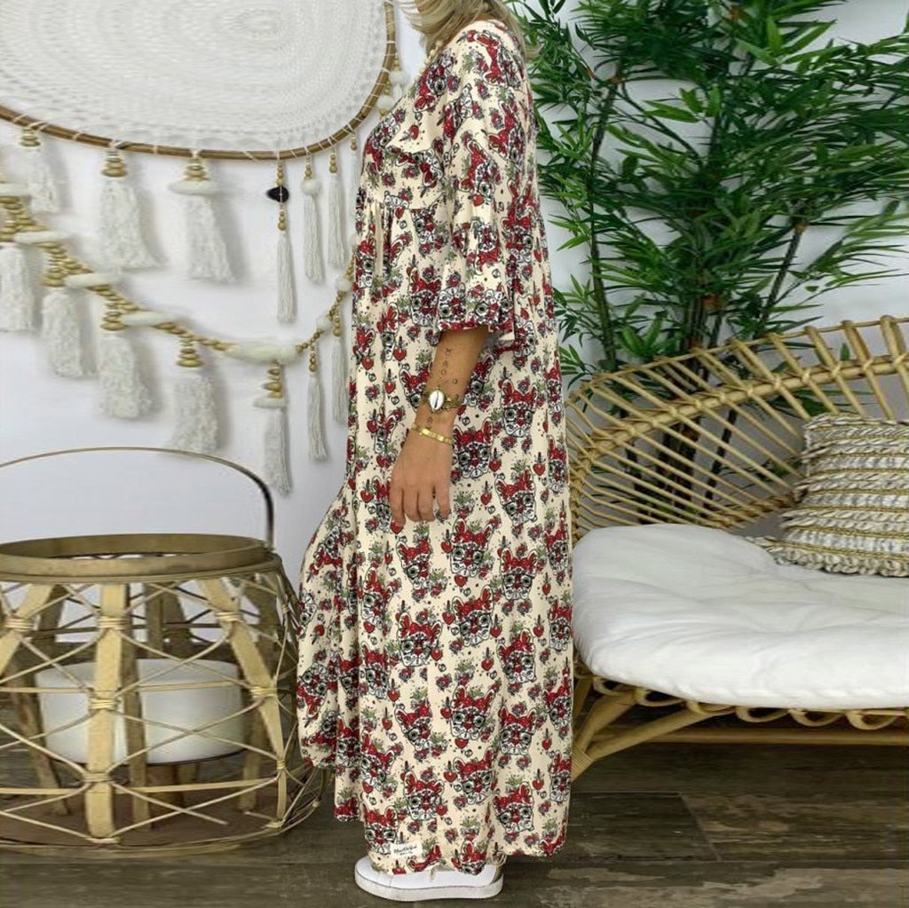 LD | "Narella" boho maxi jurk