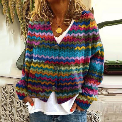 LD | Boho patchwork vest met bloemen