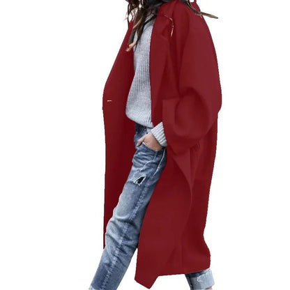 LD | Elegante jas met oversized revers